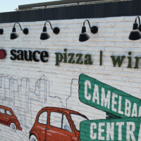 Sauce Pizza and Wine restaurant exterior
